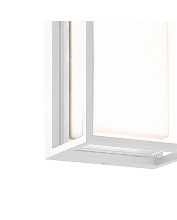 CHAMONIX * APLIQUE EXTERIOR BLANCO  LED IP65 - 9W - 3000K